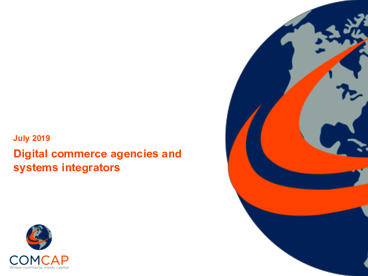 Digital Commerce and experience agencies