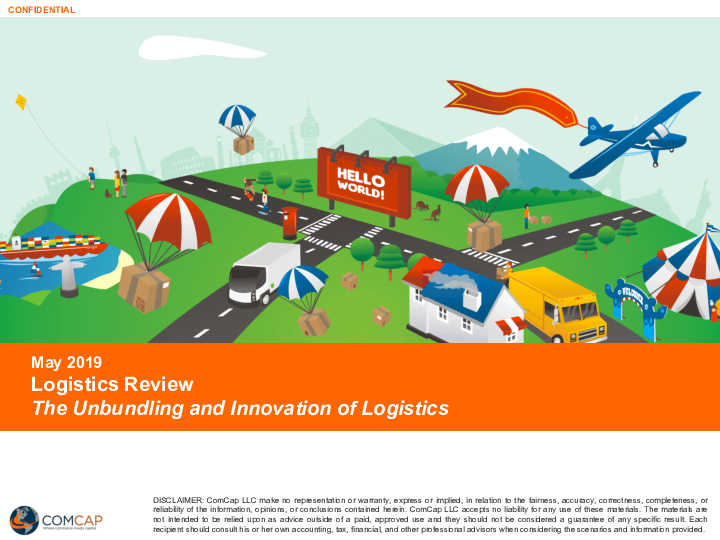 ComCap's Logistics Perspectives 2H 2019 Update