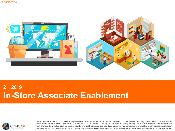 ComCap’s Insights on In-Store Technology for 2H 2019