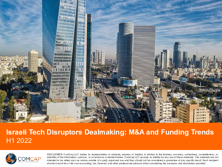 Israeli Tech Disruptors Dealmaking: M&A and Funding Trends H2 2023