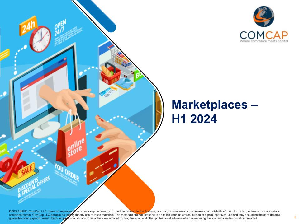 Marketplaces: Activity Report H1 2024