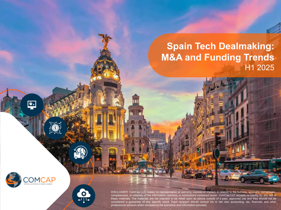 Spain Tech Dealmaking: M&A and Funding Trends H1 2025